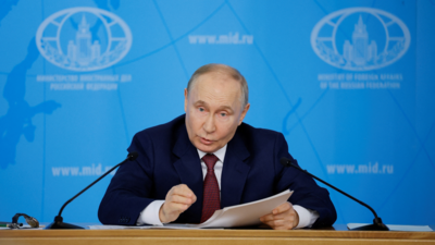 Putin warns West, says 'theft' of Russia's assets will not go unpunished