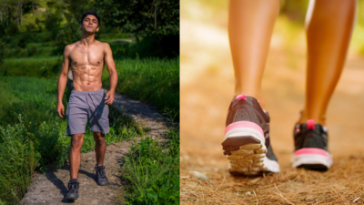 How to strengthen abs while walking - Times of India