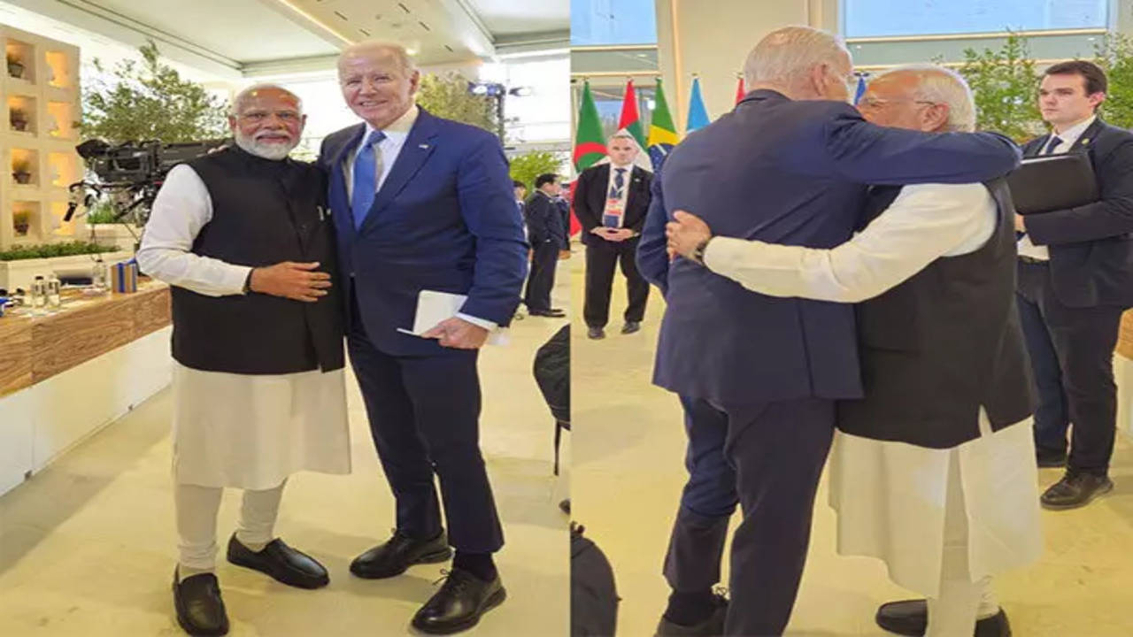 ‘It’s always a pleasure …’: PM Modi after meeting US President Biden on sidelines of G7 summit – Times of India