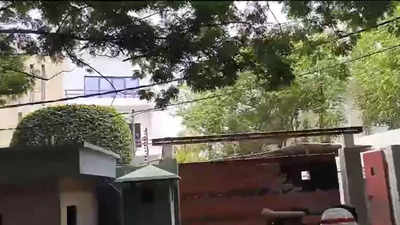 Illegal structures demolished near ex-Andhra CM Jagan Reddy's house in Hyderabad