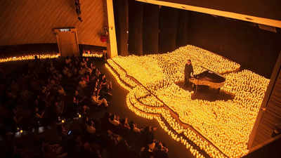 A candlelit musical evening enchants Delhiites