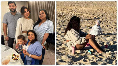 Priyanka Chopra celebrates mother Madhu Chopra's birthday in Australia with Malti - See INSIDE photos