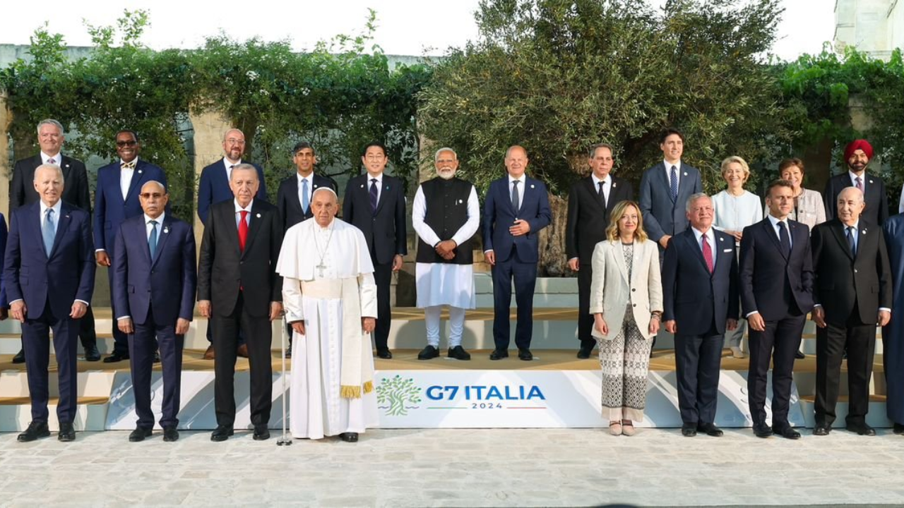 G7 Summit commits to promote India-Europe corridor – Times of India