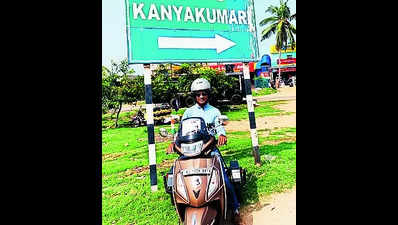 Divyang teacher rides 6,200 km for disabled-friendly vehicle policy
