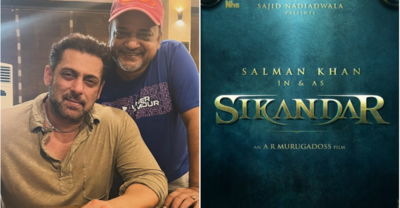 Music director Sajid Khan posts pic with Salman Khan, fans wonder if they are collaborating for 'Sikandar'