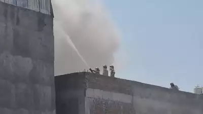 Fire breaks out at cardboard factory in Delhi's Mundka industrial area