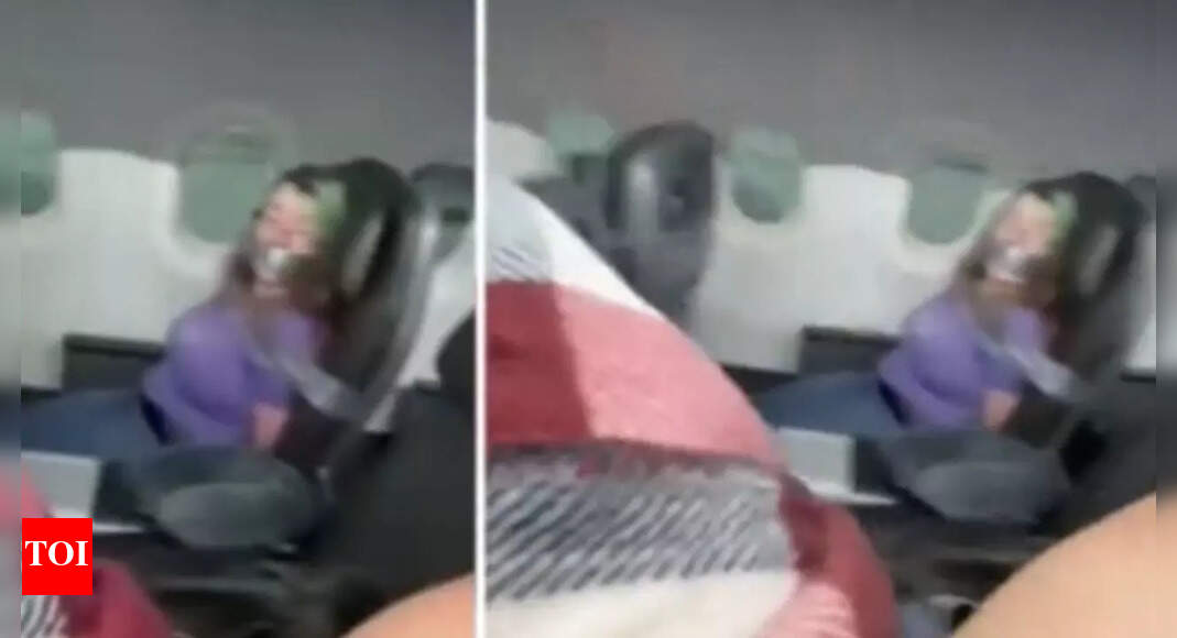 Unruly passenger slapped with record ,950 fine for mid-air mayhem