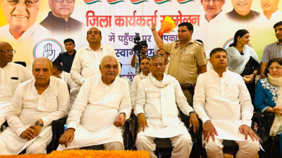 Actual target ahead Hooda tells Congress workers in Kurukshetra, asks them to highlight BJP failures