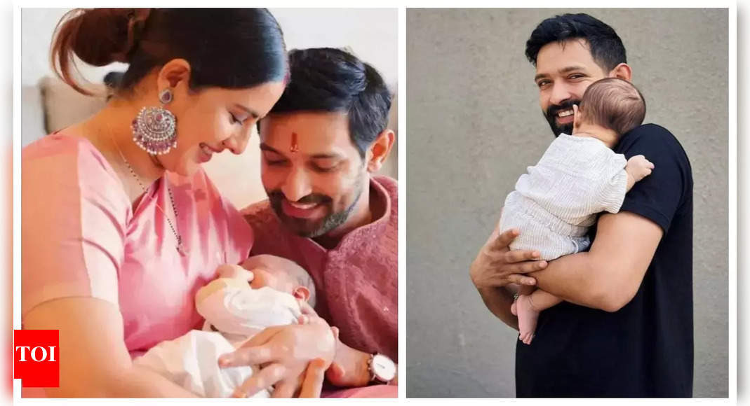 Vikrant celebrates 1st Father's Day with son Vardaan