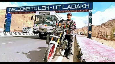 Woman Biker: Solo Woman Biker from Dharmapuri Completes 4,000km ...