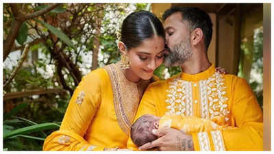 Sonam Kapoor shares a special appreciation post for her husband Anand Ahuja; calls him ‘best’ dad to son Vayu