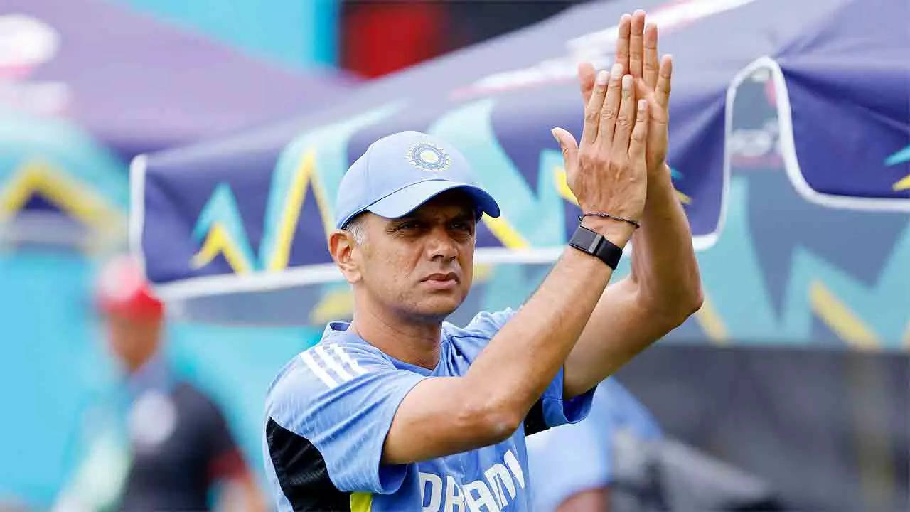 Watch: Rahul Dravid’s pep talk to Canada cricketers in T20 World Cup – Times of India