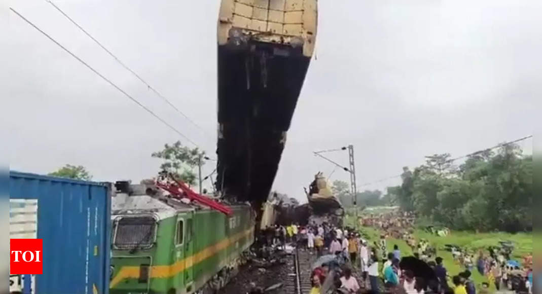Bengal train accident: These images describe horror, chaos at crash site
