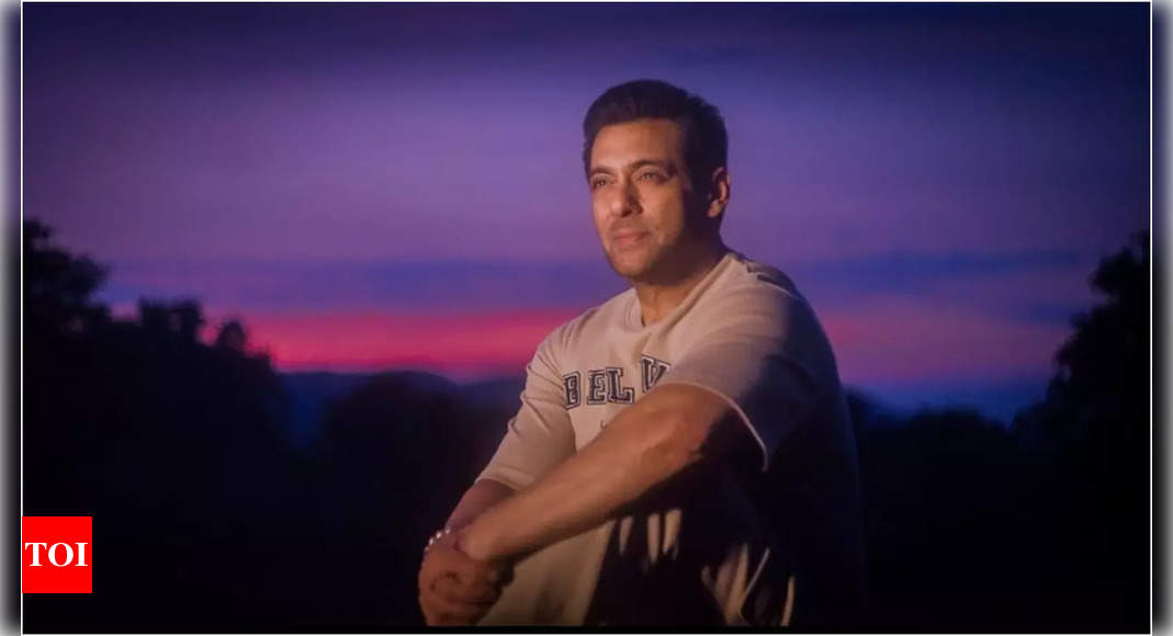Salman wishing fans on the occasion of Eid