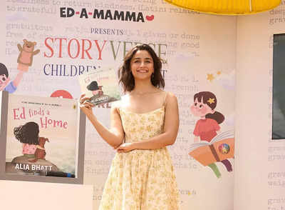 I inherited storytelling from my grandfather: Alia Bhatt launches her debut children's book 'Ed Finds A Home'