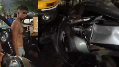 Pune Porsche crash Deja vu: Drunk driver crashes into auto; this time with a Tata Punch