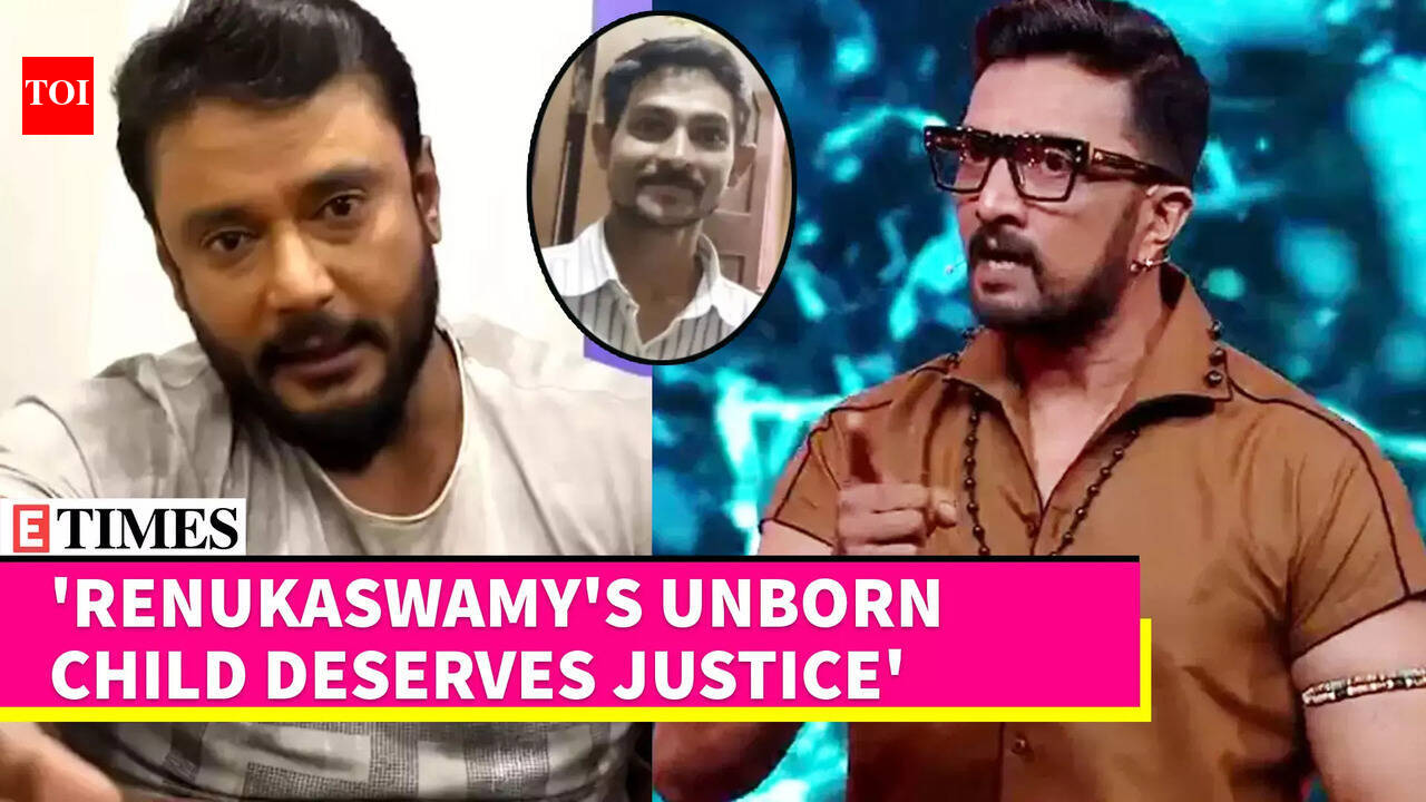 Kichcha Sudeep Calls for Justice in Renuka Swamy Murder Case; Speaks ...