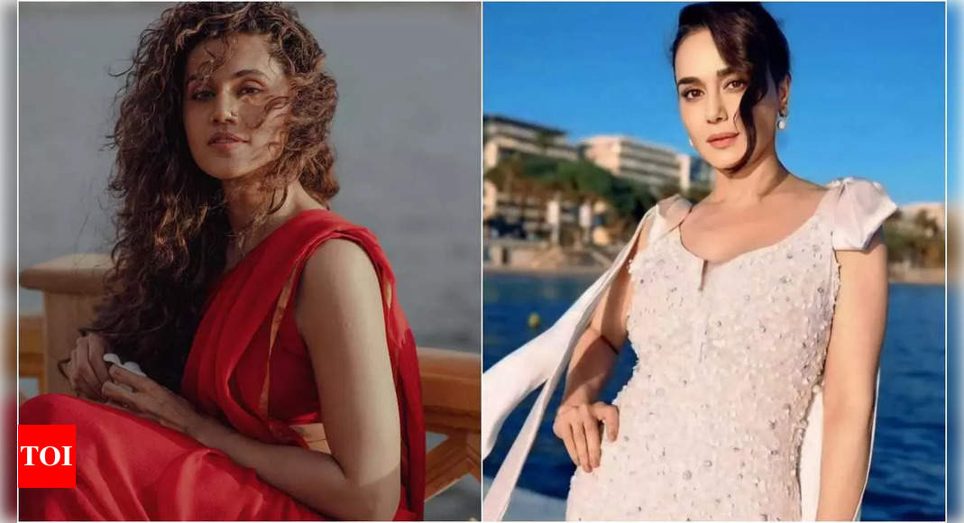 Taapsee Pannu: 'I was first brought to Bollywood because I share a resemblance with Preity Zinta' |  Hindi Cinema News