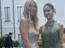 Ananya meets Gwyneth Paltrow at Milan event