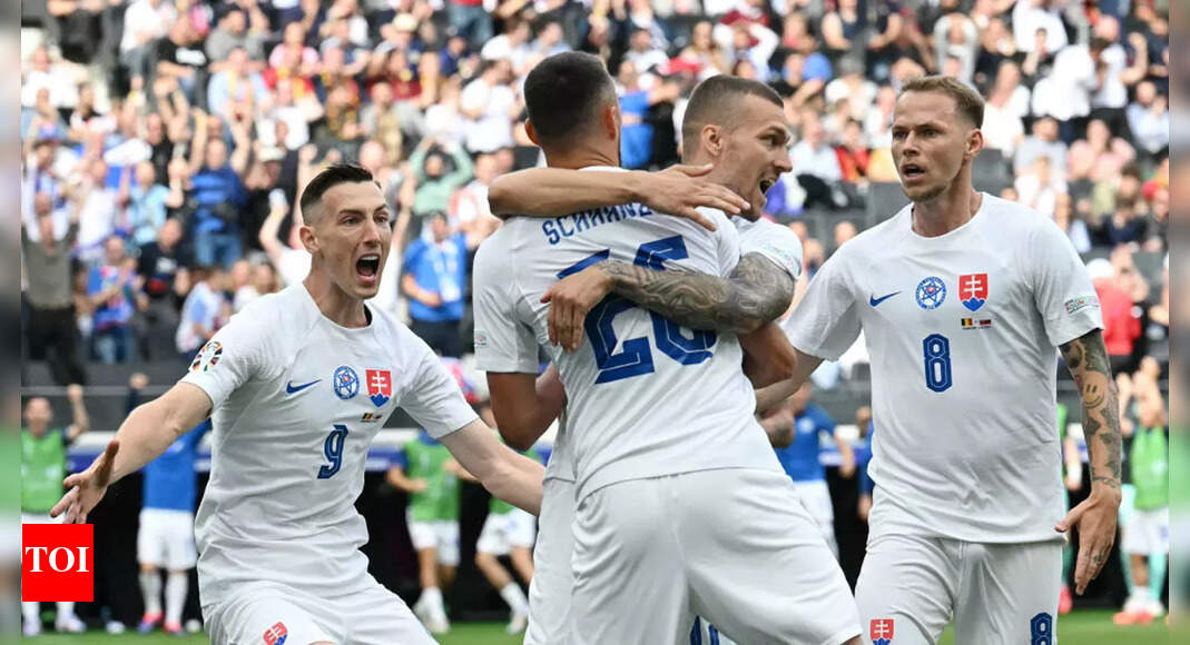 Slovakia stun wasteful Belgium as VAR twice denies Romelu Lukaku in