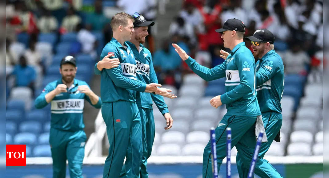 T20 World Cup: Lockie Ferguson's record spell hands New Zealand consolation win over PNG | Cricket News – Times of India