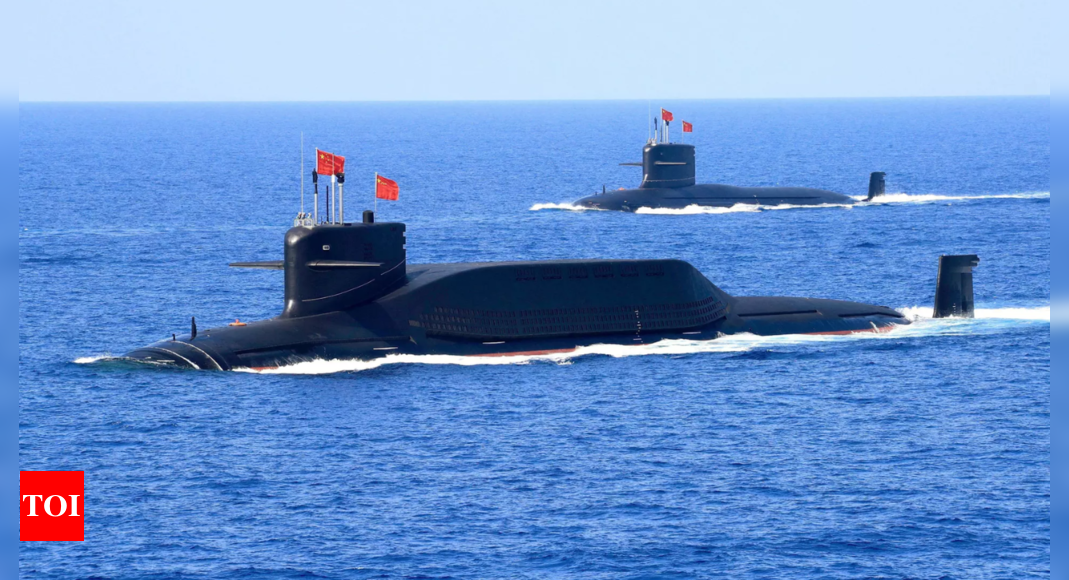 Taiwan keeping watch after Chinese submarine surfaces in Taiwan Strait – Times of India