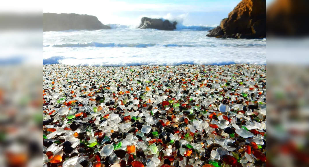 Visit this extraordinary beach, where trash turns into treasure ...