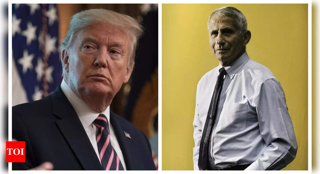 ‘What the f*** are you doing’: Fauci recalls 2020 phone call from Trump. It had a Covid link – Times of India