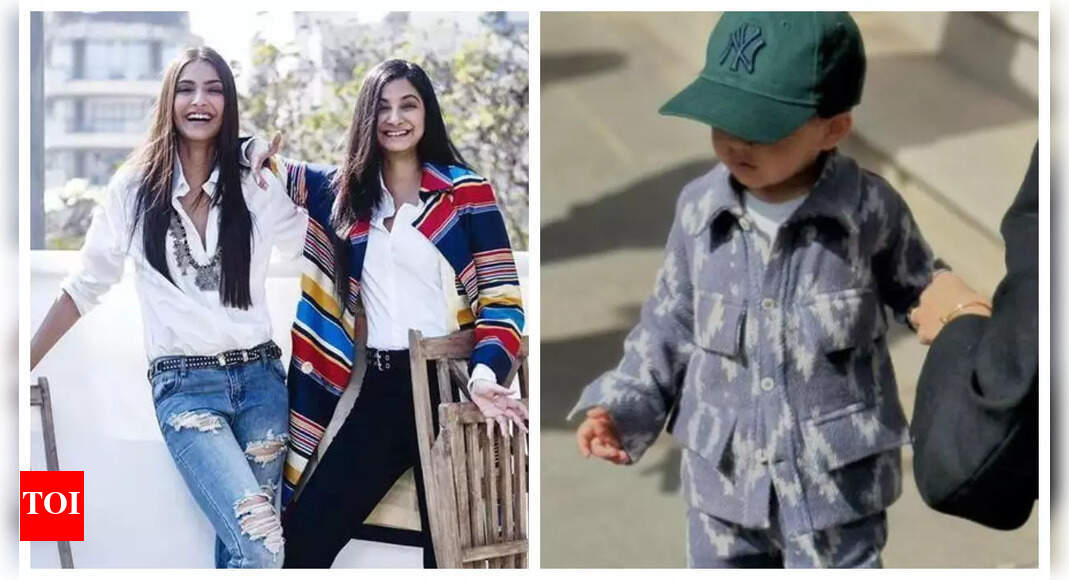 Sonam Kapoor's son Vayu looks dapper as he gets styled by masi Rhea Kapoor; Deepika Padukone, Ananya Panday REACT - See photos |