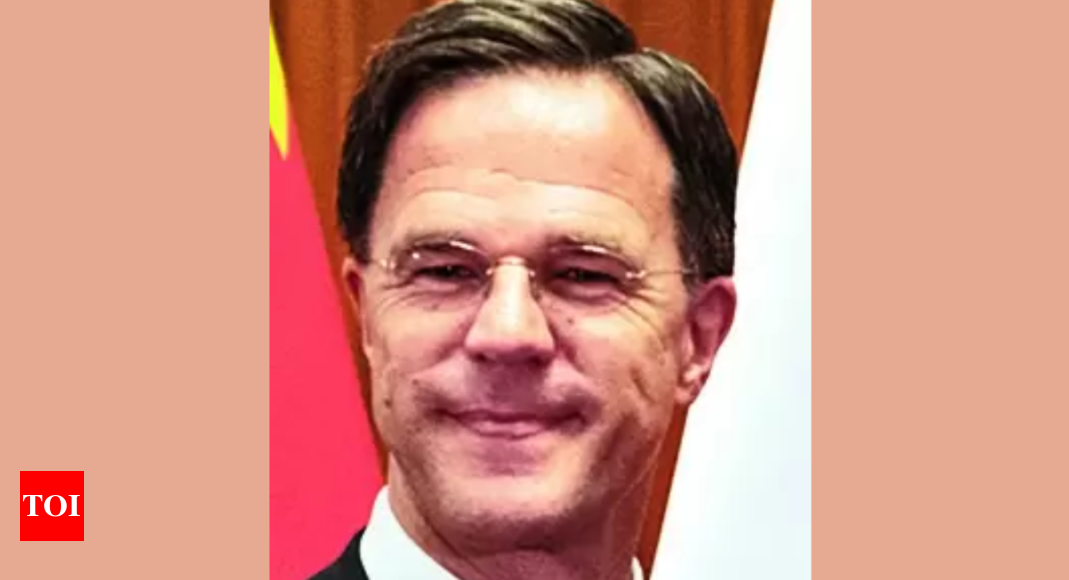 Outgoing Dutch PM Mark Rutte strongest nominee for Nato chief post – Times of India