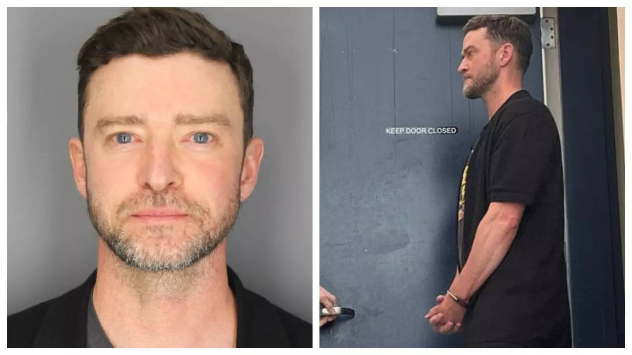 Justin Timberlake’s mugshot released after arrest; photo of singer in handcuffs goes VIRAL
