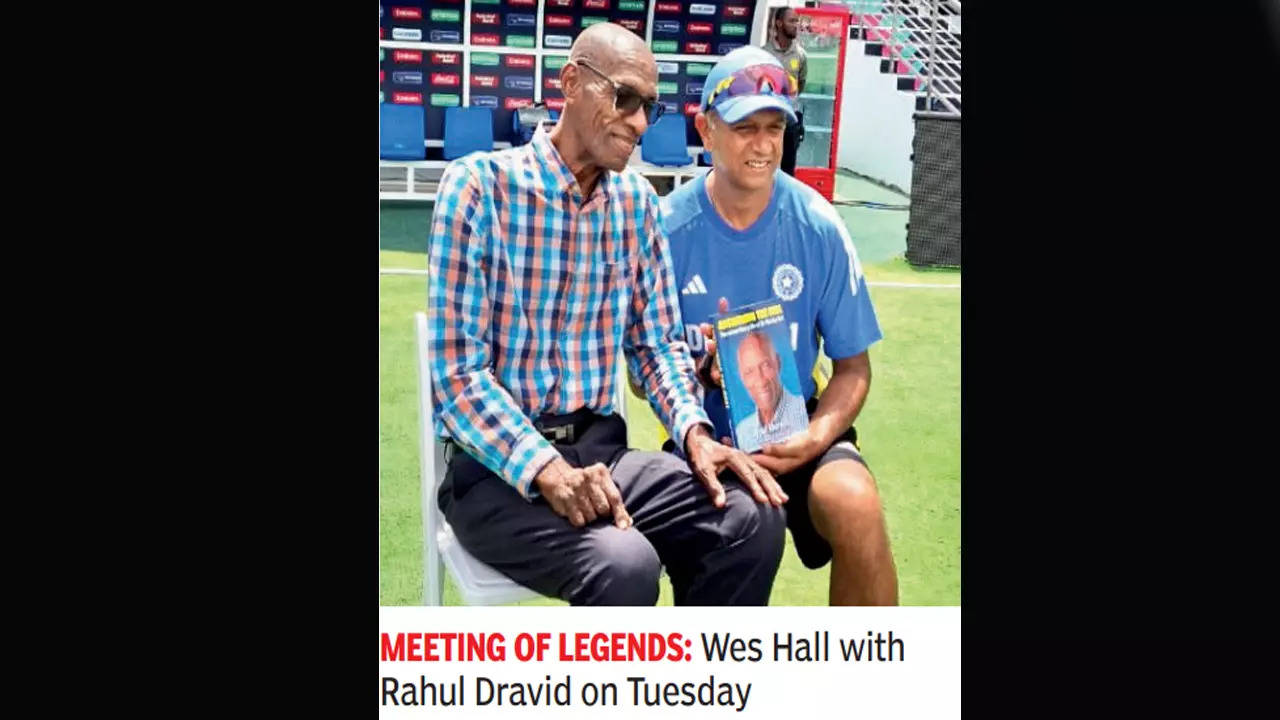 Indian cricket has come a long way, says Wes Hall – Times of India