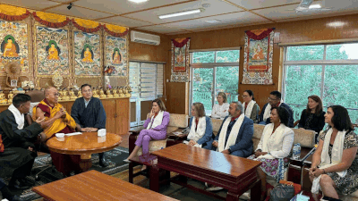 US delegation meets Dalai Lama in Himachal Pradesh, invites China's ire: What Nancy Pelosi said