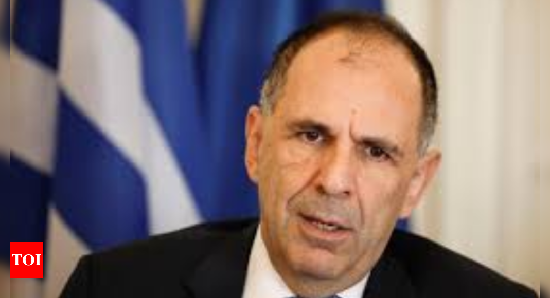 Europe must host Gaza children impacted by war, Greek foreign minister says – Times of India