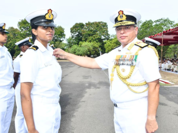 #WomenInSpotlight: Sub Lieutenant Anamika B. Rajeev makes history as Indian Navy's first woman helicopter pilot!