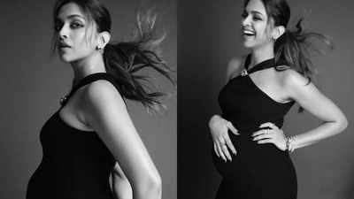 Deepika Padukone flaunts baby bump in new happy pictures on Instagram; stuns in gorgeous black outfit; - See post