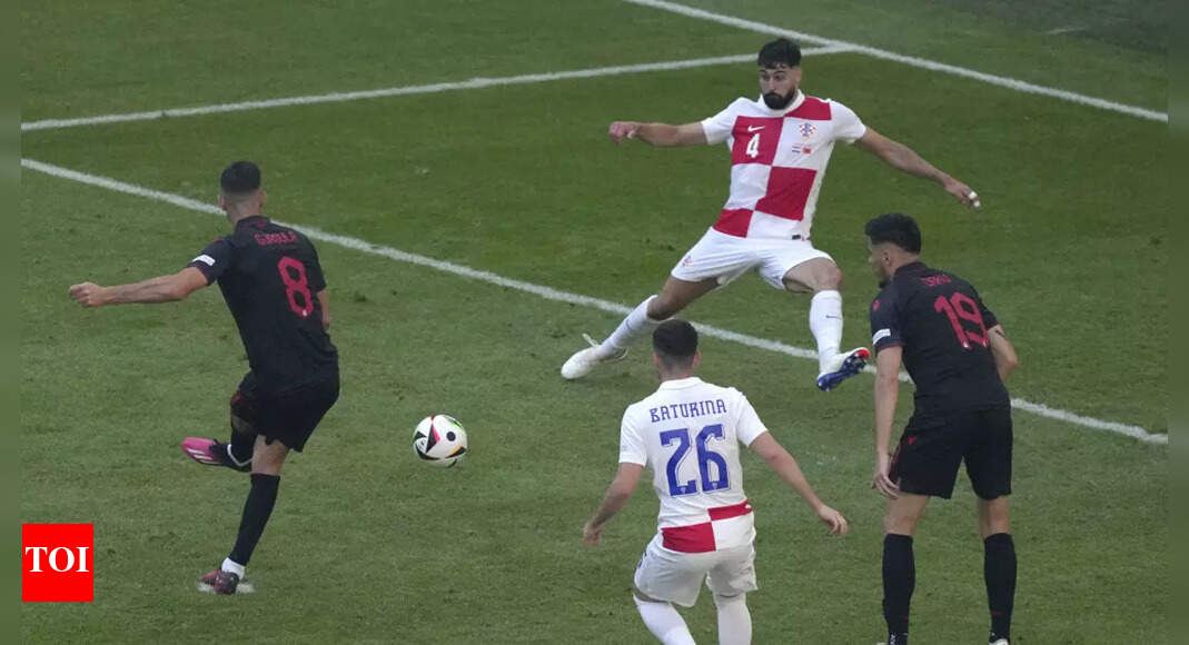 Albania score stoppage time equaliser to hold Croatia 2-2 in Euro 2024