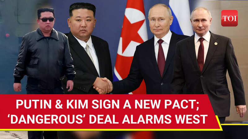 Putin & Kim Vow To ‘Save Each Other Against Aggression’; Sign A NATO ...