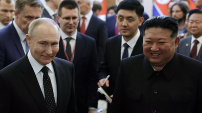 Putin and Kim pledge mutual support against 'aggression'