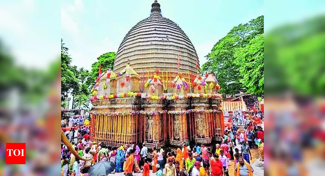 Kamakhya Temple: 30L footfall likely at Kamakhya temple, rain may play ...