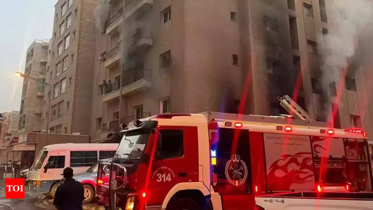 Kuwait fire: 9, including 3 Indians, arrested in connection with massive  blaze that killed 50 | India News - Times of India