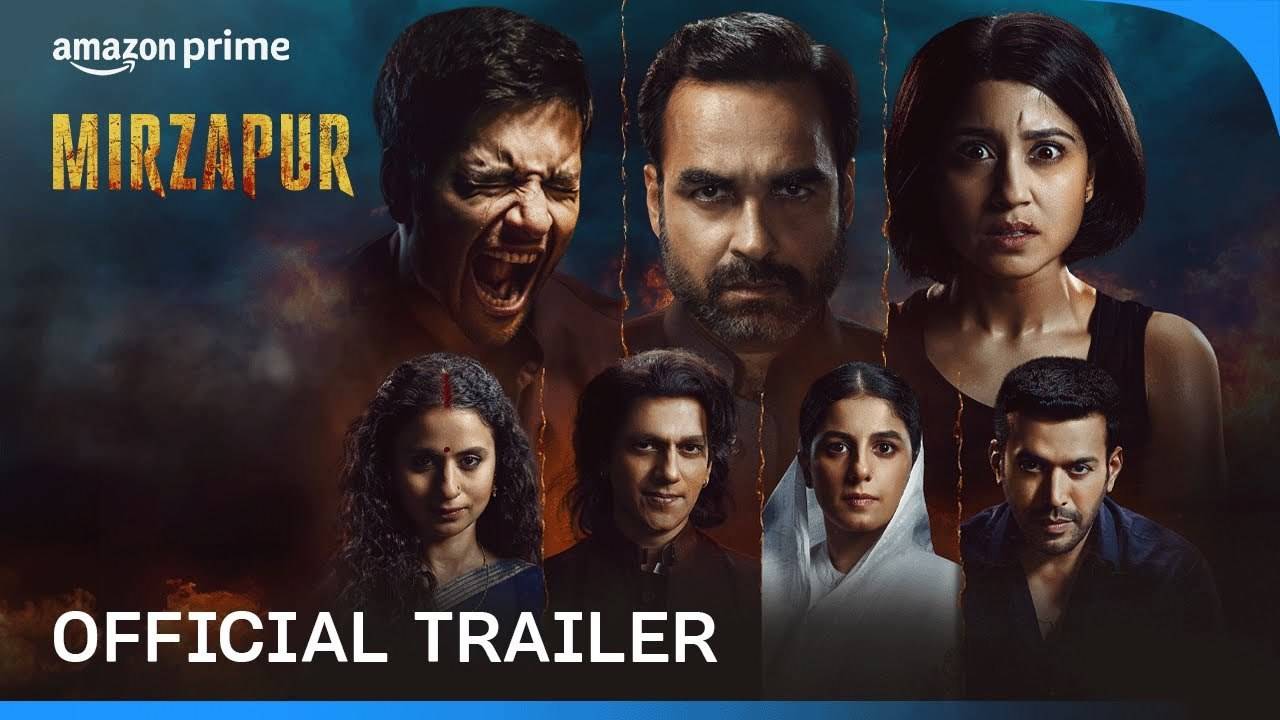 Mirzapur Season 3 Trailer Video Pankaj Tripathi and Ali Fazal starrer Mirzapur Official Trailer Video