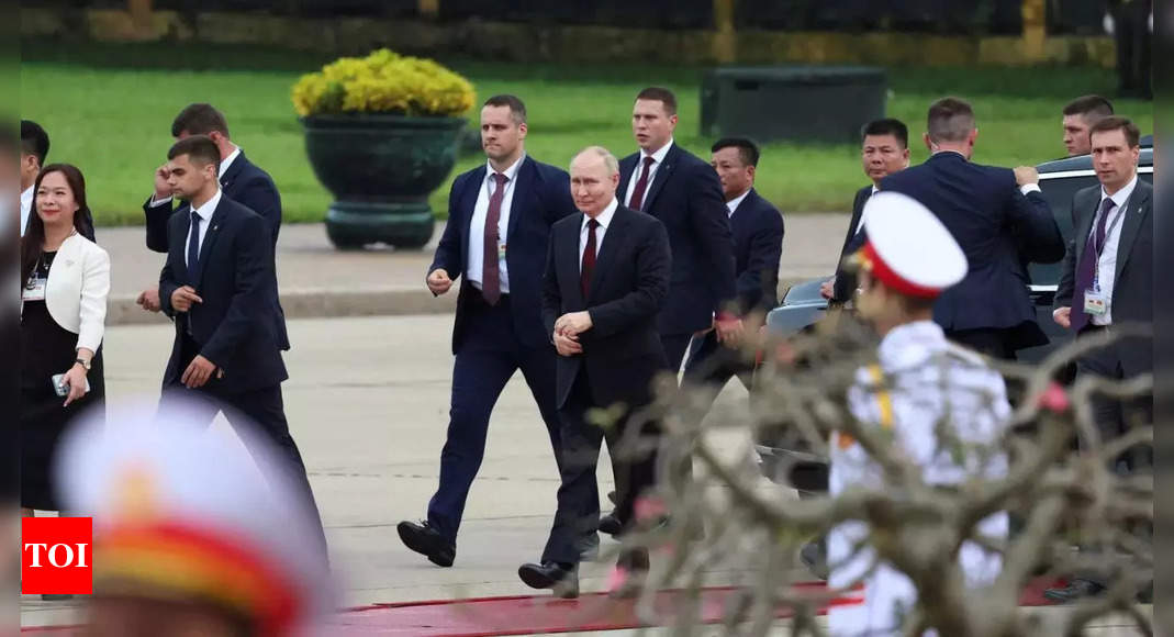 Vladimir Putin in Hanoi after inking North Korea defence pact – Times of India