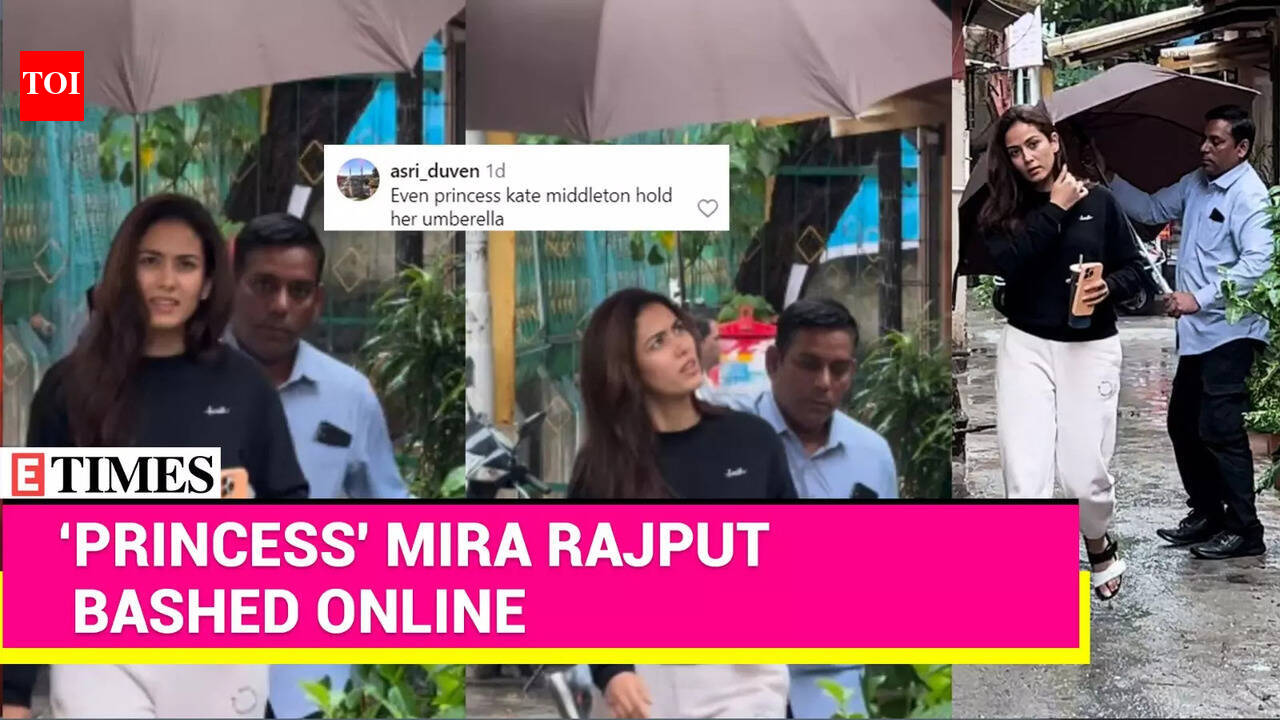 Mira Rajput Faces Online Backlash For Making Assistant Hold Her ...