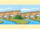 Optical Illusion: Can you find 3 differences in the bridge pictures?