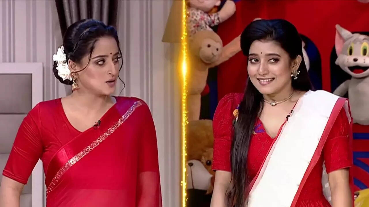 Bengali serial, mithijhora, Zee Bangla, জি বাংলা, বাংলা সিরিয়াল, মিঠিঝোরা Nilanjana and Raipura lock horns at the stage of 'Didi No. 1' - Times of  India