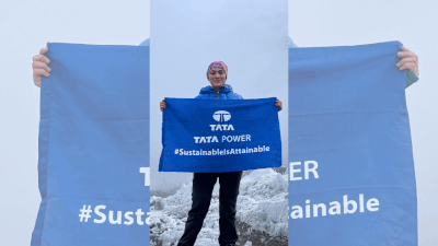 Tata Power's sustainability champion summits Mount Everest
