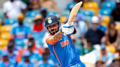Virat Kohli recreates ‘iconic’ MCG six in India vs Afghanistan T20 World Cup game. Watch