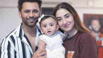 Rahul Vaidya and Disha Parmar share adorable moments as their ...