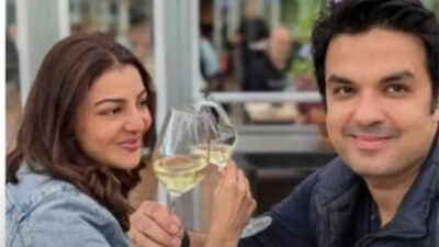 Kajal Aggarwal gives her fans a sneak peek into her 39th birthday celebration; says husband Gautam and son Neil made her feel like a 'queen' - See photos